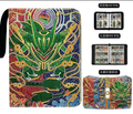 Rayquaza Printed PU Zipper Card Binder, 4-Pocket / 9-Pocket Trading Card Album Holds 400/900 Cards for Pokemon TCG