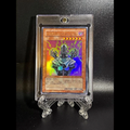 Yu-Gi-Oh Japanese Jinzo Single Card with Magnetic Card Holder, Ultra Rare Holo Custom Collectible Card